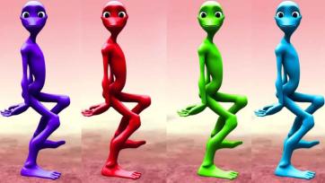Dancing Color Friends - Fun Alien Dance Party for Kids